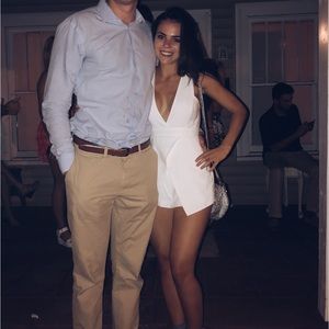 Finders Keepers White Romper XS